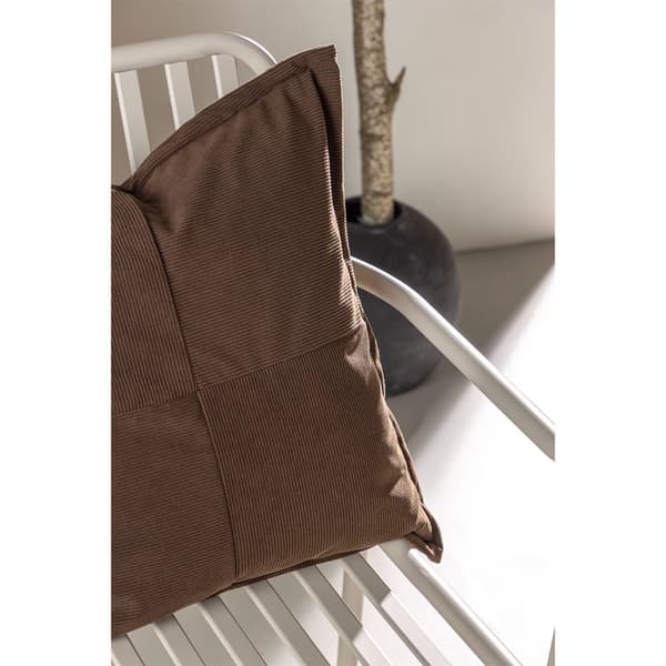 Lykke putetrekk 50x50cm brun.