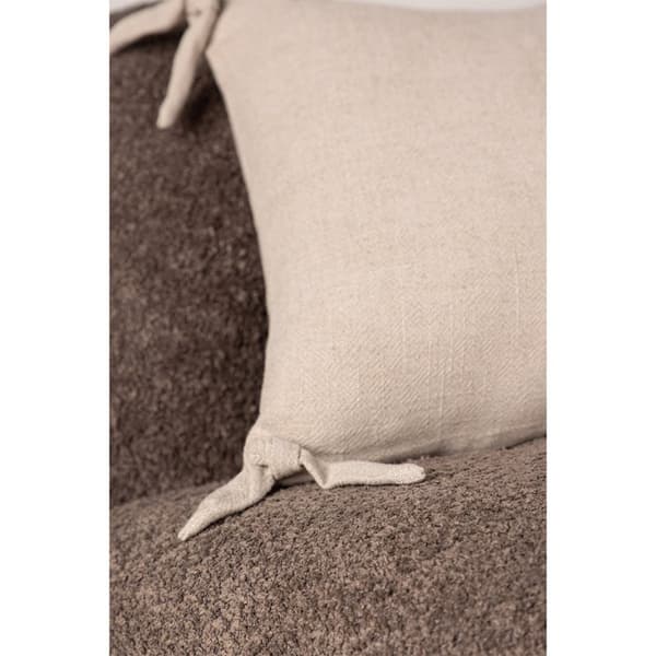 Nora putetrekk 40x40cm beige.