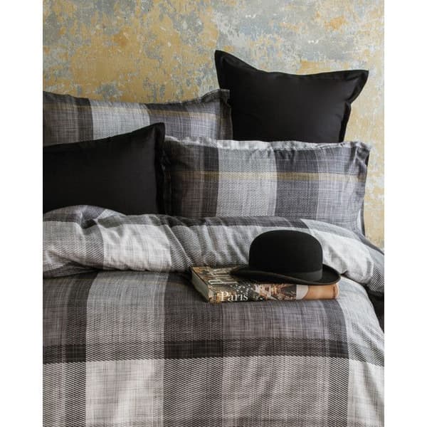 Reversibel täckedröm "100% kamgarnssatin" / 82 trådar / cm²