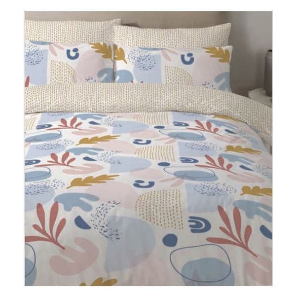 "Anisa" påslakanset 100% bomull / 57 trådar/cm² - Påslakanset 240 x 220 cm + 2 örngott 63 x 63 cm