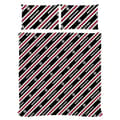 Miniatyrbillede 2 af 2: Manchester United FC Stripe Reversible Duvet Cover Set