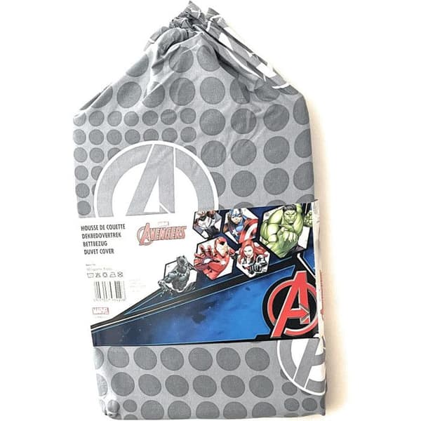 Påslakanset 140 x 200 "Avengers" mikrofiber / 100% polyester