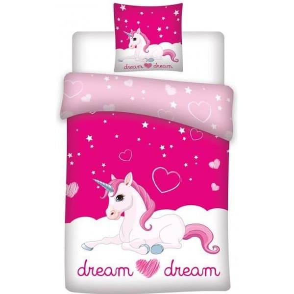 Dream Dream Unicorn Påslakan