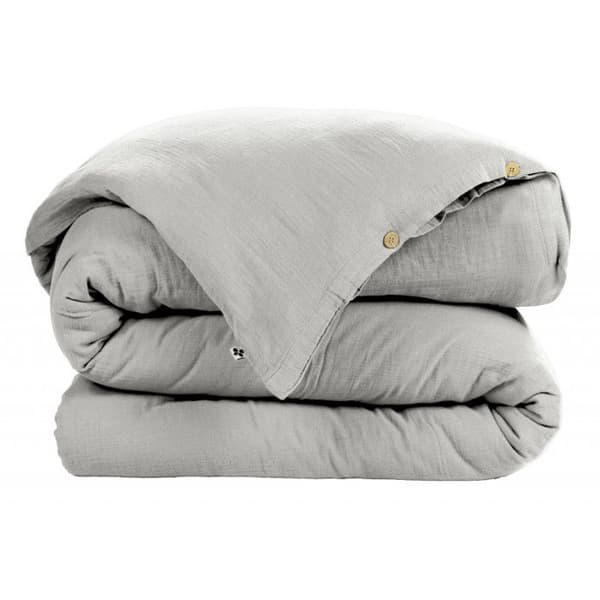 "Gaïa" påslakan alla storlekar "Cotton Gauze" - Gaïa Nuage - Påslakan 200 x 200 cm