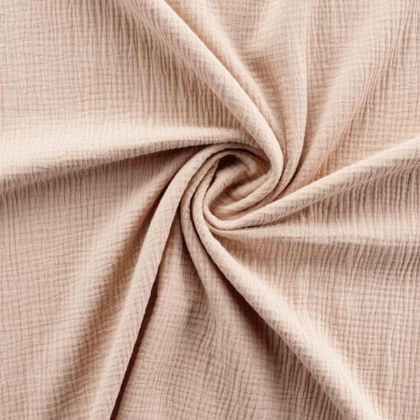 Sängkläder i bomullsgaze 240 x 220 cm - Rosa