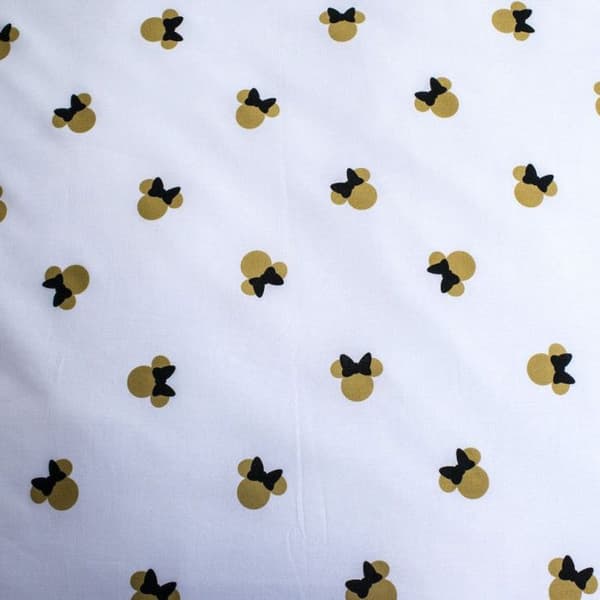 Disney - Sängkläder i bomull "Minnie: Slips" - 140 x 200 cm
