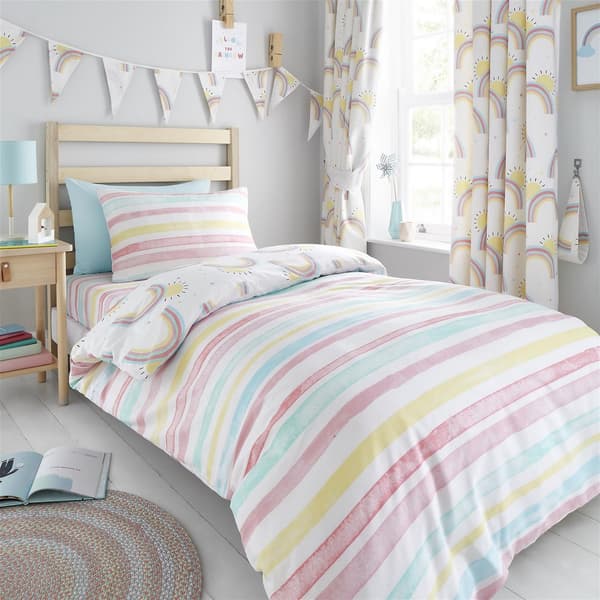 Rainbow & Sunshine Duvet Cover Set
