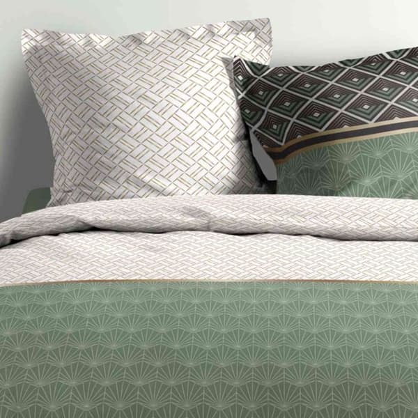 set 3 p. 240 x 220 cm percal imp. 78 son allover belor