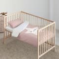 Miniatyrbillede 1 af 2: Dynebetræk sæt Kids&Cotton Nadir Pink 100 x 120 cm