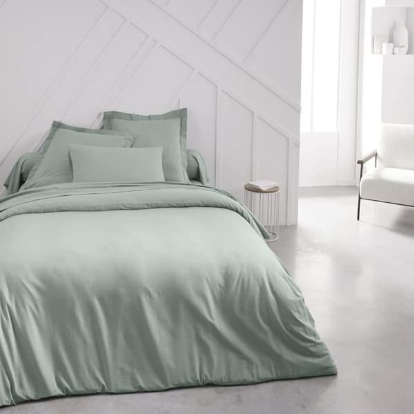 IDAG Essential påslakan - 220 x 240 cm - 2 personer - 100% vanlig bomull - Celadon