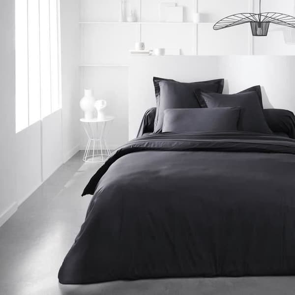 IDAG Essential påslakan - 240 x 260 cm - 2 personer - 100 % vanlig bomull - Träkol