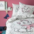 Miniatyrbild 2 av 4: Påslakan och örngott The Aristocats Floralie - Disney - 140x200 cm - 100% bomull