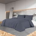 Miniatyrbild 1 av 2: Bäddset antracit 260x240 cm bomull