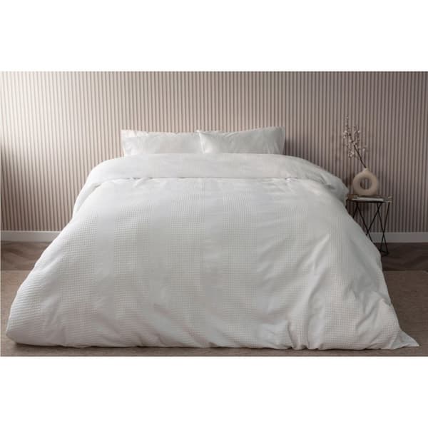 Belledorm Waffle Stripe Duvet Cover Set