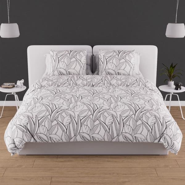 Påslakanset i vit TOGO bomull 57 trådantal 240x220 cm, av Soleil d'ocher