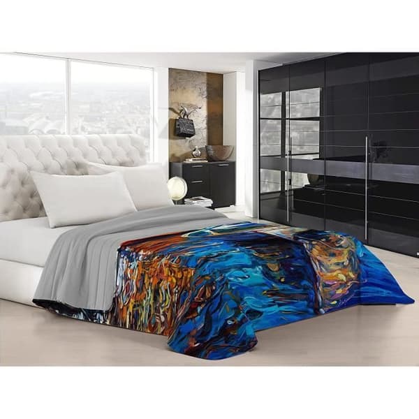 Italienska sängtillbehör Sogni Dautore Duvet sommaren, SD15, Dubbel, Flerfärgad SD31 - Q-SD15 micro-2P