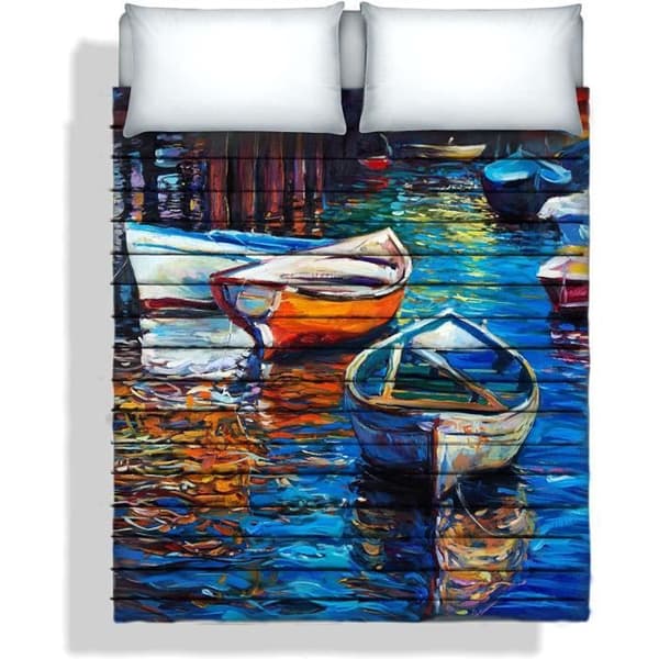 Italienska sängtillbehör Sogni Dautore Duvet sommaren, SD15, Dubbel, Flerfärgad SD31 - Q-SD15 micro-2P