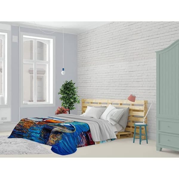 Italienska sängtillbehör Sogni Dautore Duvet sommaren, SD15, Dubbel, Flerfärgad SD31 - Q-SD15 micro-2P