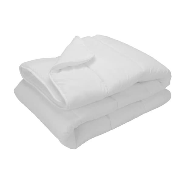 Återvunnet fiber täcke höst/vinter 300gr - PIKOLIN HOME - 260x220cm - Vit - Syntet - Sovrum