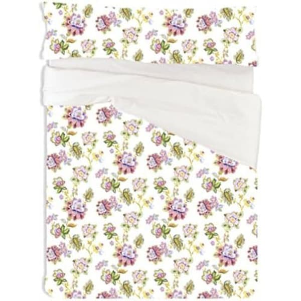 Hosteline Shiva 2-delat påslakanset för 135 cm säng, rosa