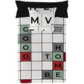 Miniatyrbild 2 av 2: Scrabble Påslakan - NATURALS - 180 säng - 100 % bomull - Vit - Rektangulär - Modern