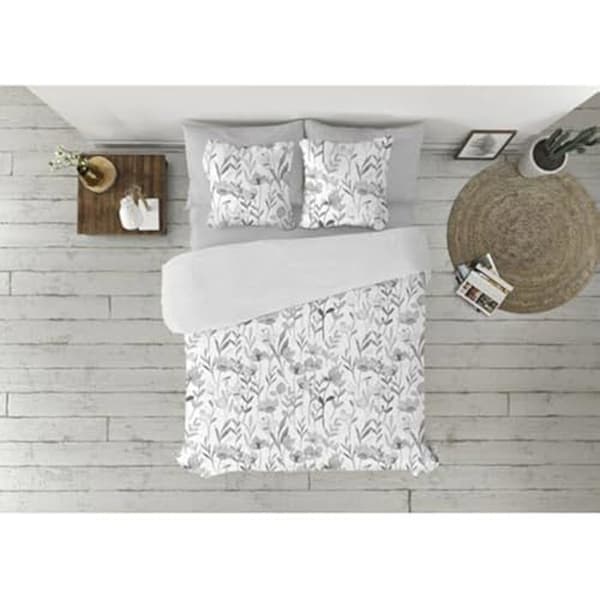 Pierre Cardin Fany Grey sängkläder set - 180 cm säng - 3 st