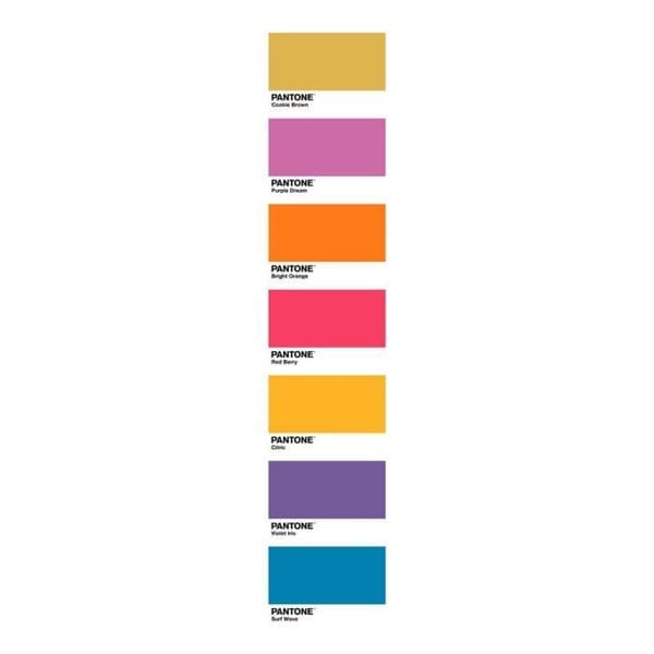Påslakan - Fun Deck D Pantone - 220x260 cm - 100 % bomull - Flerfärgad - Modern design