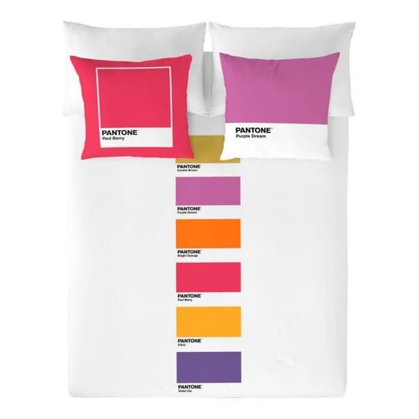 Påslakan - Fun Deck D Pantone - 220x260 cm - 100 % bomull - Flerfärgad - Modern design