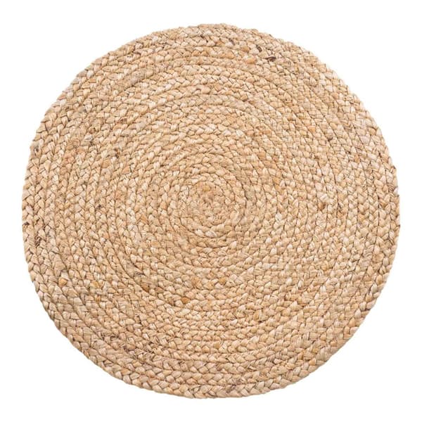 Bombay dekkebrett Ø38 cm, sett av 4 natur.