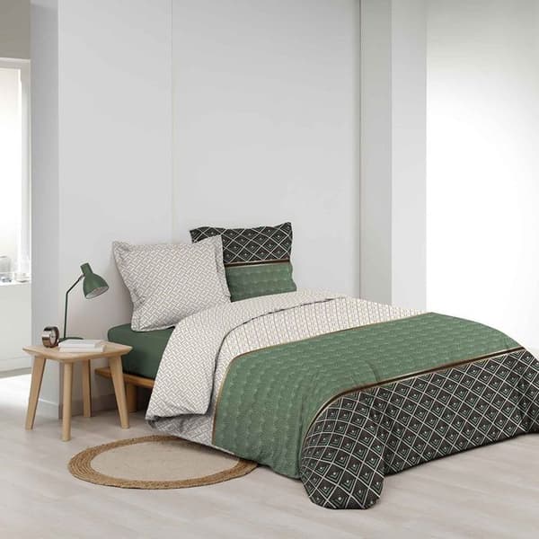 parure 3 p. 260 x 240 cm percale imp. 78 trådar allover belor