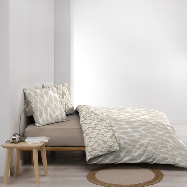 Reversibel sängset + 240 x 220 cm bomull 57 trådar + 2 örngott Mareva