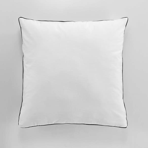Påslakan 240 x 220 cm tvättad bomull 57 trådar Linette Vit