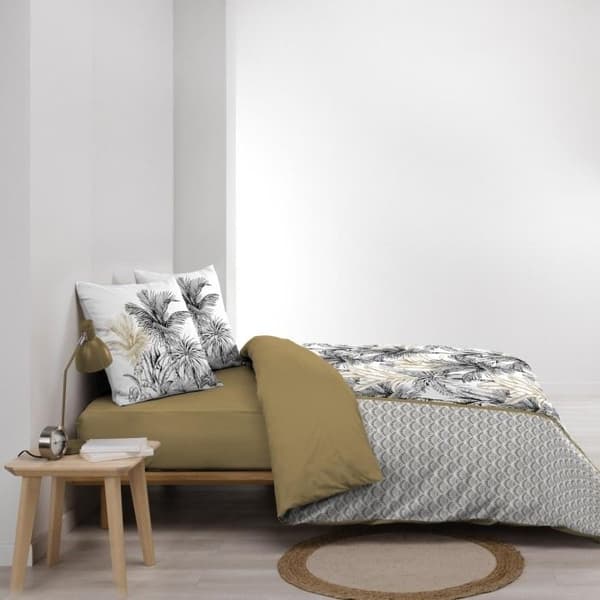 Duvetöverdrag 260 x 240 cm bomull 42 trådar + 2 örngott Dakar