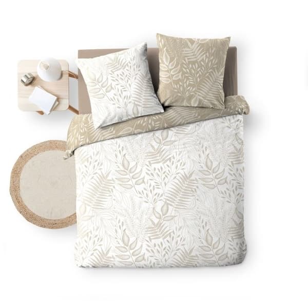 Sängkläder Cassia 260x240 - Beige - Douceur D'intérieur