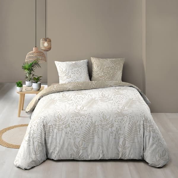 Sängkläder Cassia 260x240 - Beige - Douceur D'intérieur
