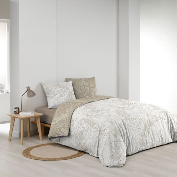 Sängkläder Cassia 260x240 - Beige - Douceur D'intérieur