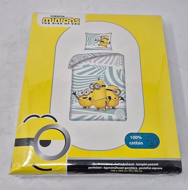 MINIONS Sängbäddsset 140 X 200 CM