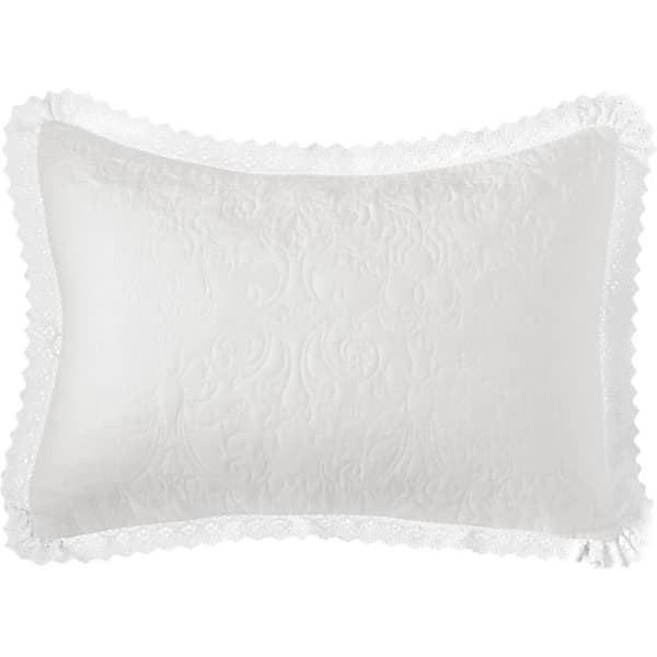 Laura Ashley Sängkläder som är Andningsbara och Lätta med Matchande Örngott, Bomull, Vit, Mycket Stor Säng