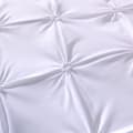 Miniatyrbild 4 av 4: Sänglinne set - 3 delar - 100% polyester - Vit - 220 x 240 cm