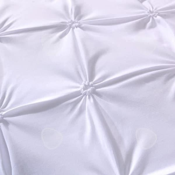 Bäddset - CONFO - 3 delar - 100% polyester - Vit - 220 x 240 cm