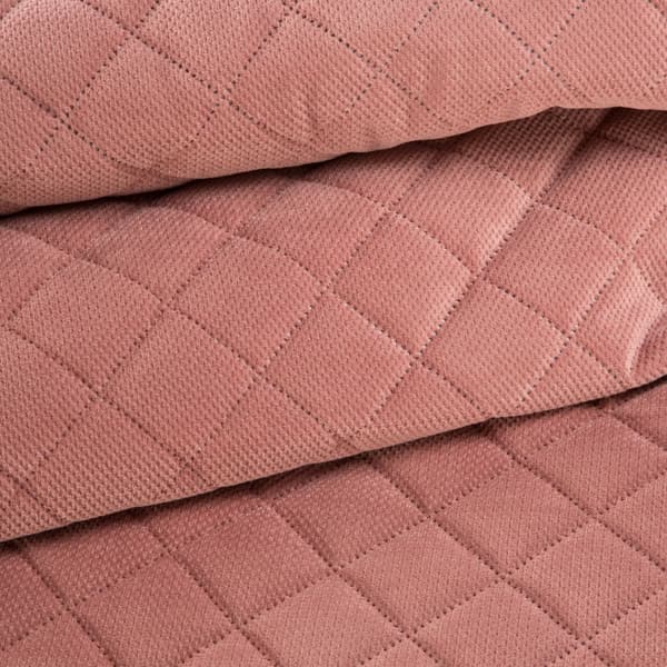 MILO dekorativt sengetæppe 220x240 pink