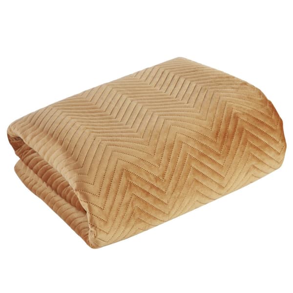 Koristeellinen päiväpeite SOFIA 230x260 hunajaa