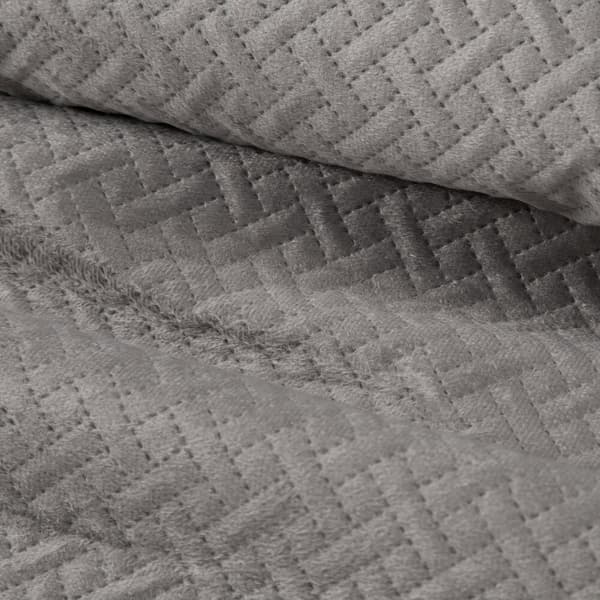 Dekorativt sengetæppe LUIZ 170x210 beige quiltet