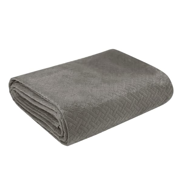 Dekorativt sengetæppe LUIZ 170x210 beige quiltet