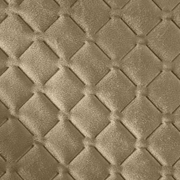 DIMON dekorativt överkast 70x160 mörkbeige