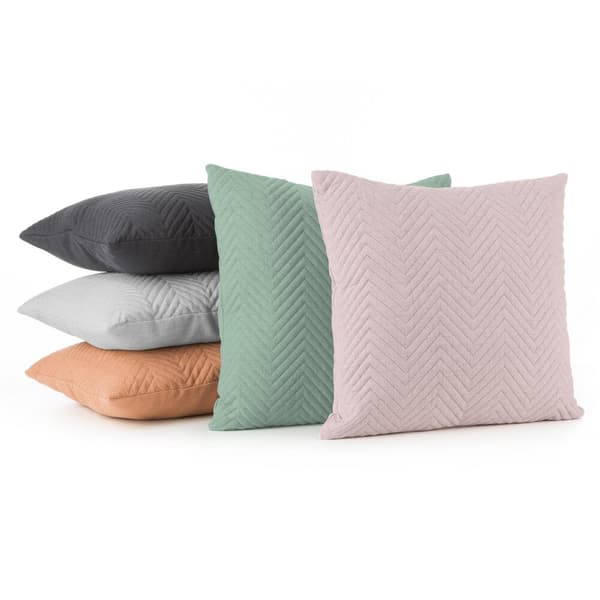 Koristeellinen LINEN päiväpeite 170x210 tiilenpunainen