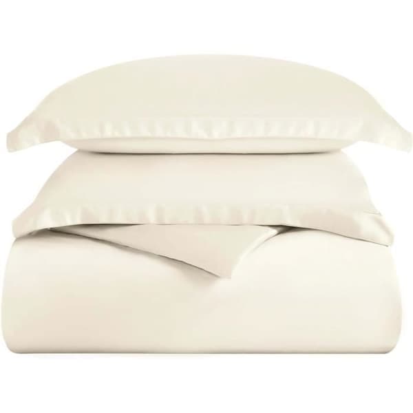 Sängkläder King Size 300 Trådar 100 Modal enfärgad Elfenben Superior