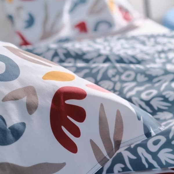Bäddset - IDAG - Solsken - 2 personer - 260x240cm - Bomull - Tryckt 13,7