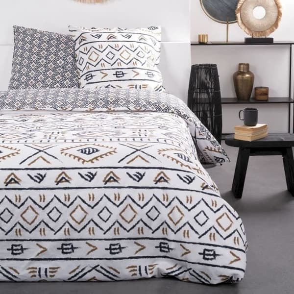 Bäddset - IDAG - Sunshine - 116537 - 2 personer - 240x260cm - Bomull - Tryckt 9,35
