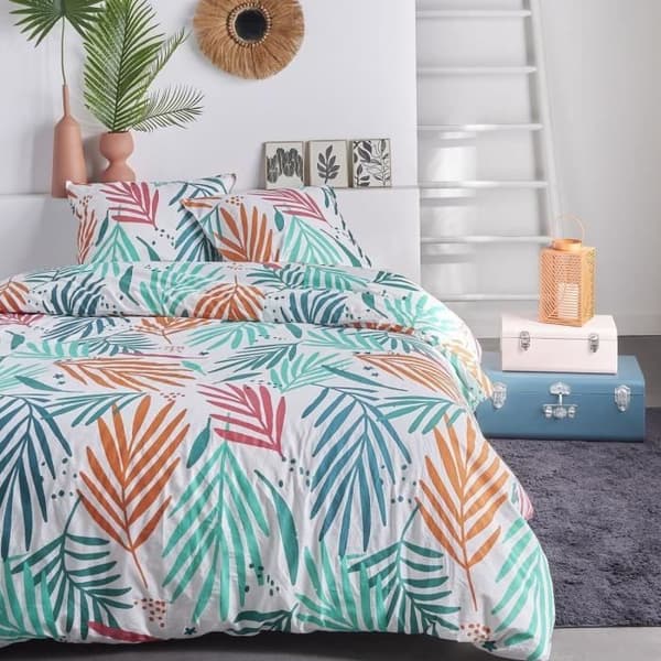 Bäddset - IDAG - Sunshine - 123142 - 2 personer - 240x260cm - Bomull - Tryckt 15,3
